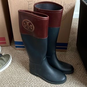 Tory Burch rain boots